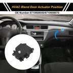 HVAC Heater Blend Door Actuator for Toyota Sienna (2004–2010) No. 8710608050/8710608070