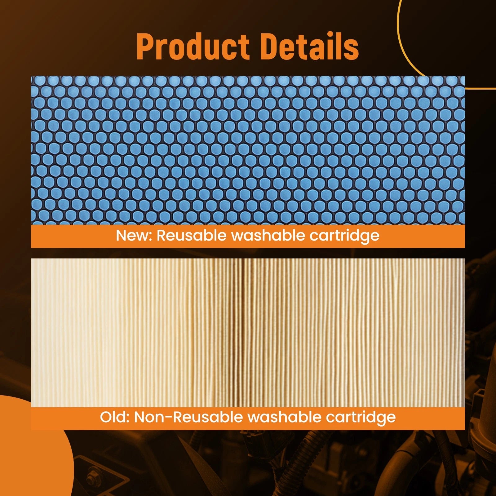Engine Maintenance Filter Kit for Freightliner Cascadia DD13 DD15 (2018–2025)