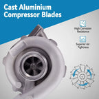 T3/T4 T04E Universal Turbocharger Stage 3 0.63 AR for 1.5-2.5L Engines