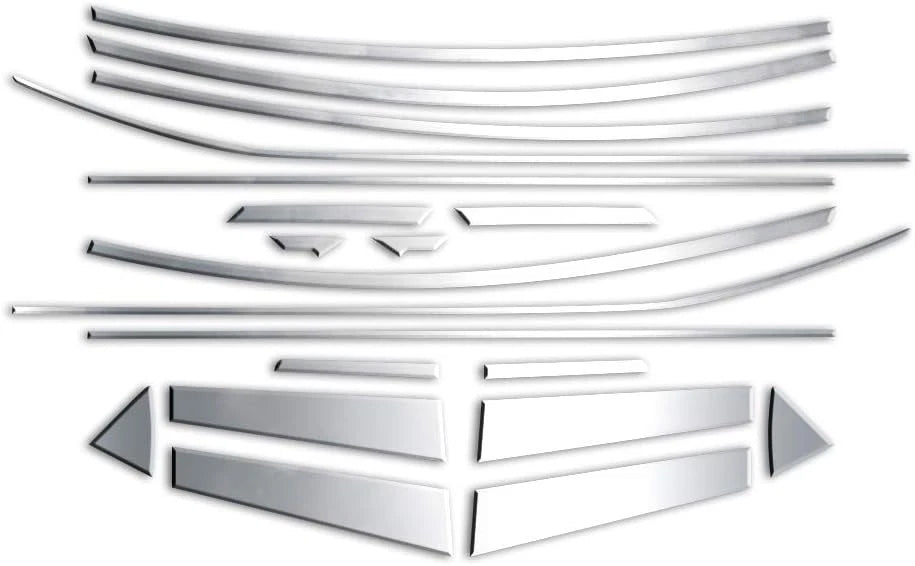 20pc. Luxury FX Window Trim Package for 2017-2020 Hyundai Elantra Sedan