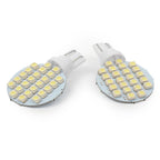 20Pcs T10 921 194 24SMD LED Cold White Interior Lights Bulbs for RV Trailers
