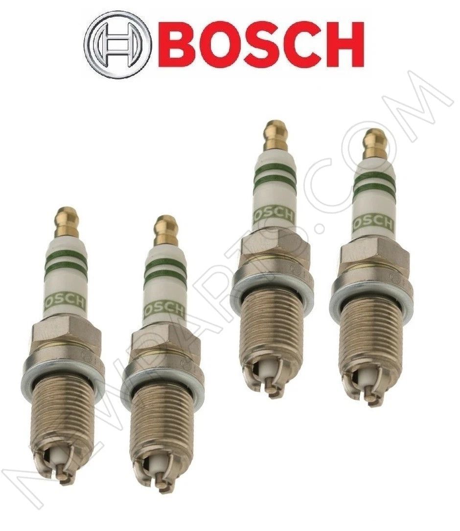 Set of 4 Specialty Spark Plugs for Mercedes C230 SLK230 (1998–2000) Bosch