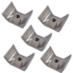 5Pcs Knife Teeth for Fecon Forestry Mulcher BH 62SS BH 74SS BH 85SS CEM36