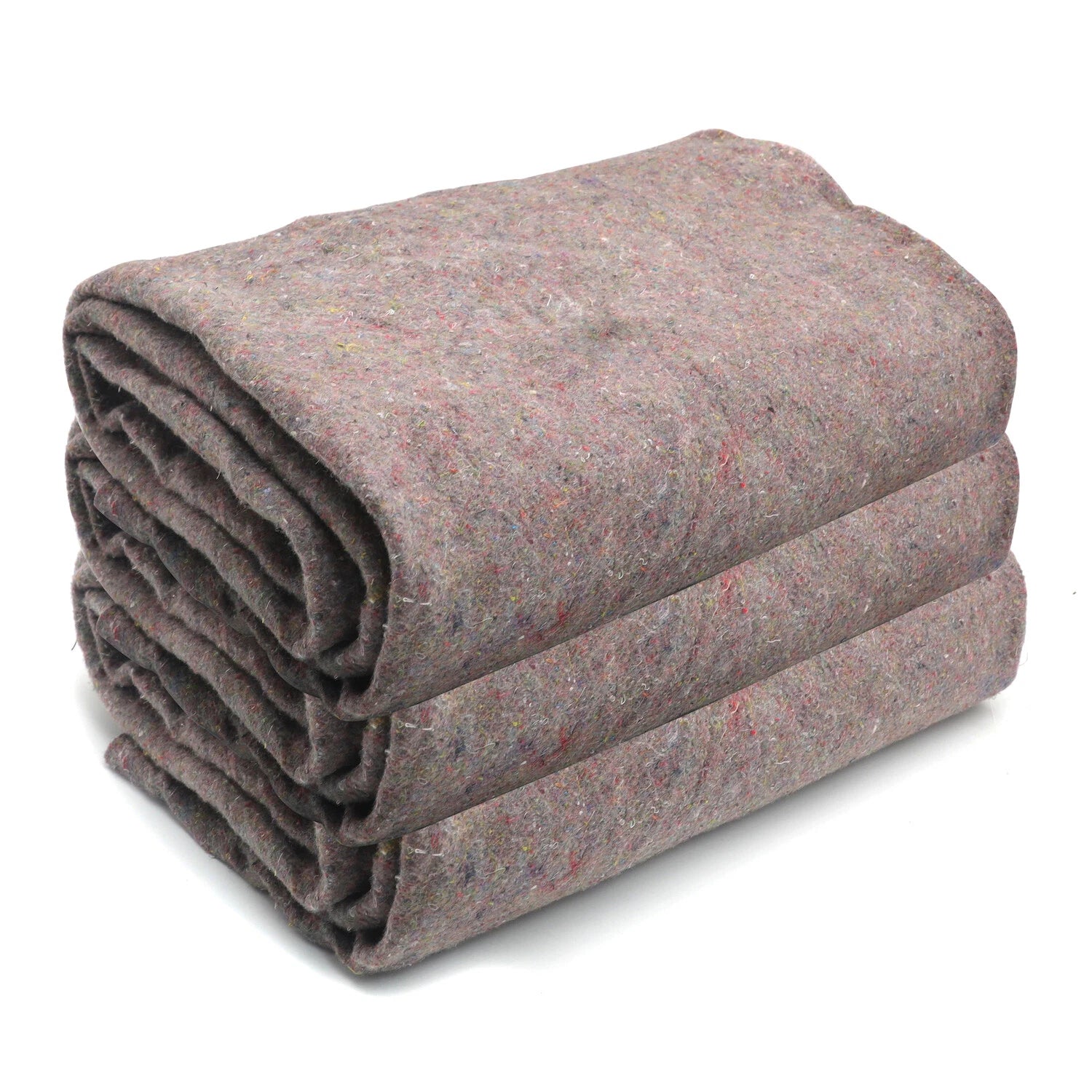 3pc Heavy Duty Textile Moving Blanket 80" x 72" Furniture Packing Pad