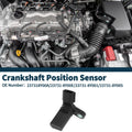 Crankshaft Position Sensor for Nissan Altima 3.5 (2002–2006) No. 23731-8Y00A