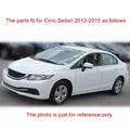 Front Left Door Weatherstrip for Honda Civic Sedan (2012-2015)