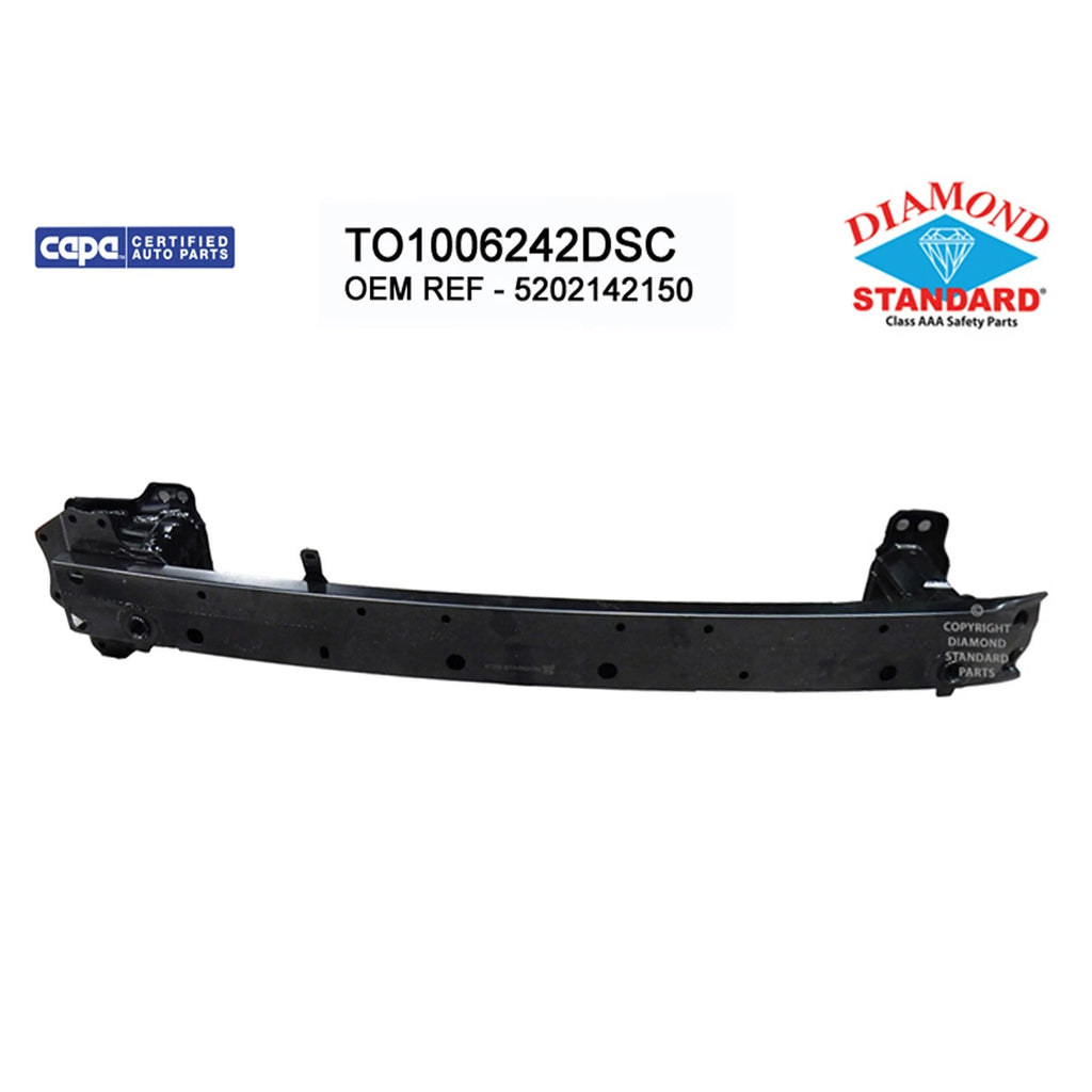 Replacement Steel Front Bumper Impact Bar for Toyota Hilux (2016–2023)