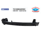 Replacement Steel Front Bumper Impact Bar for Toyota Hilux (2016–2023)