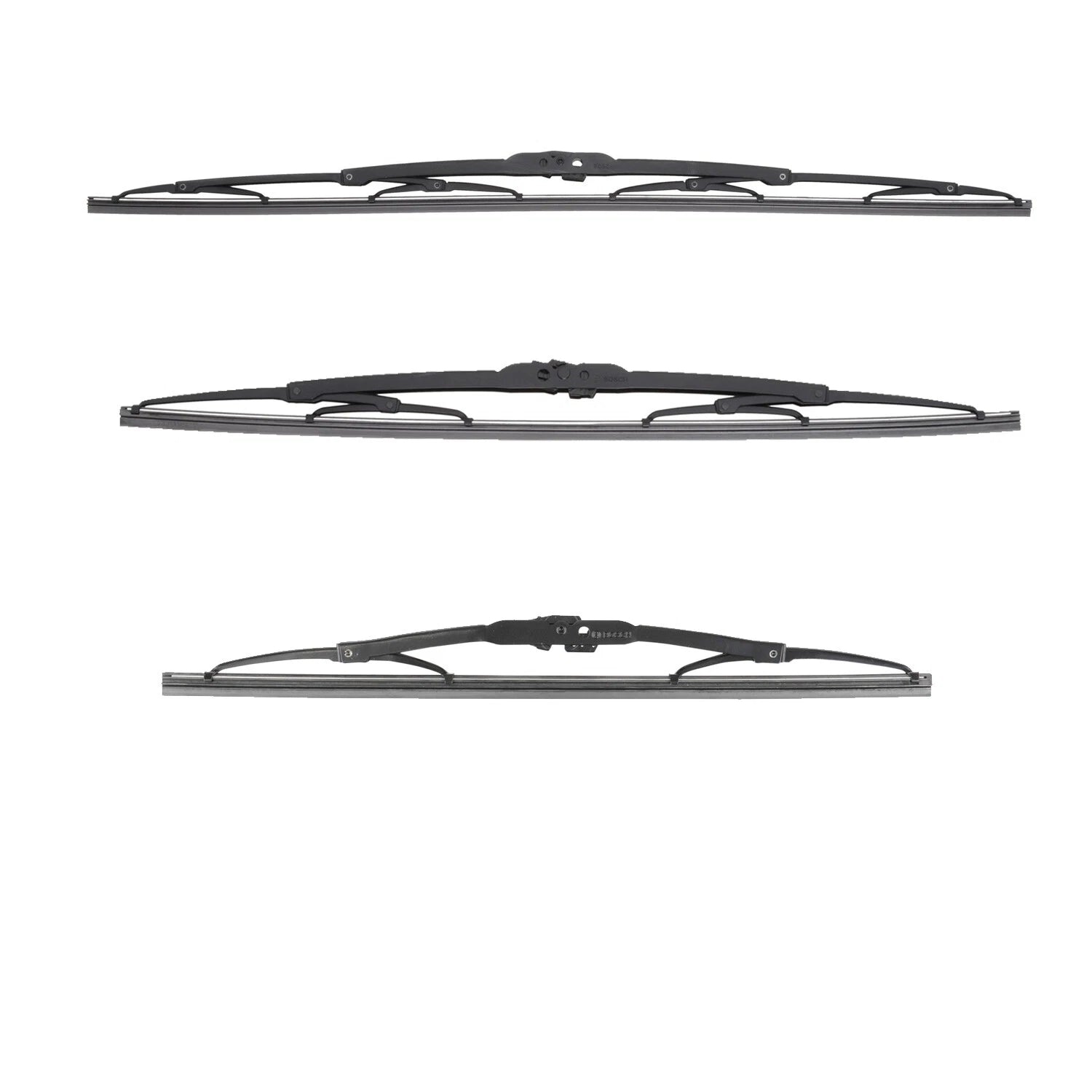 3pc Wiper Blade Kit for Bosch MicroEdge (Fits )