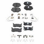 Set of 4 NAO Brake Pads for Mazda Miata (1994–2002)