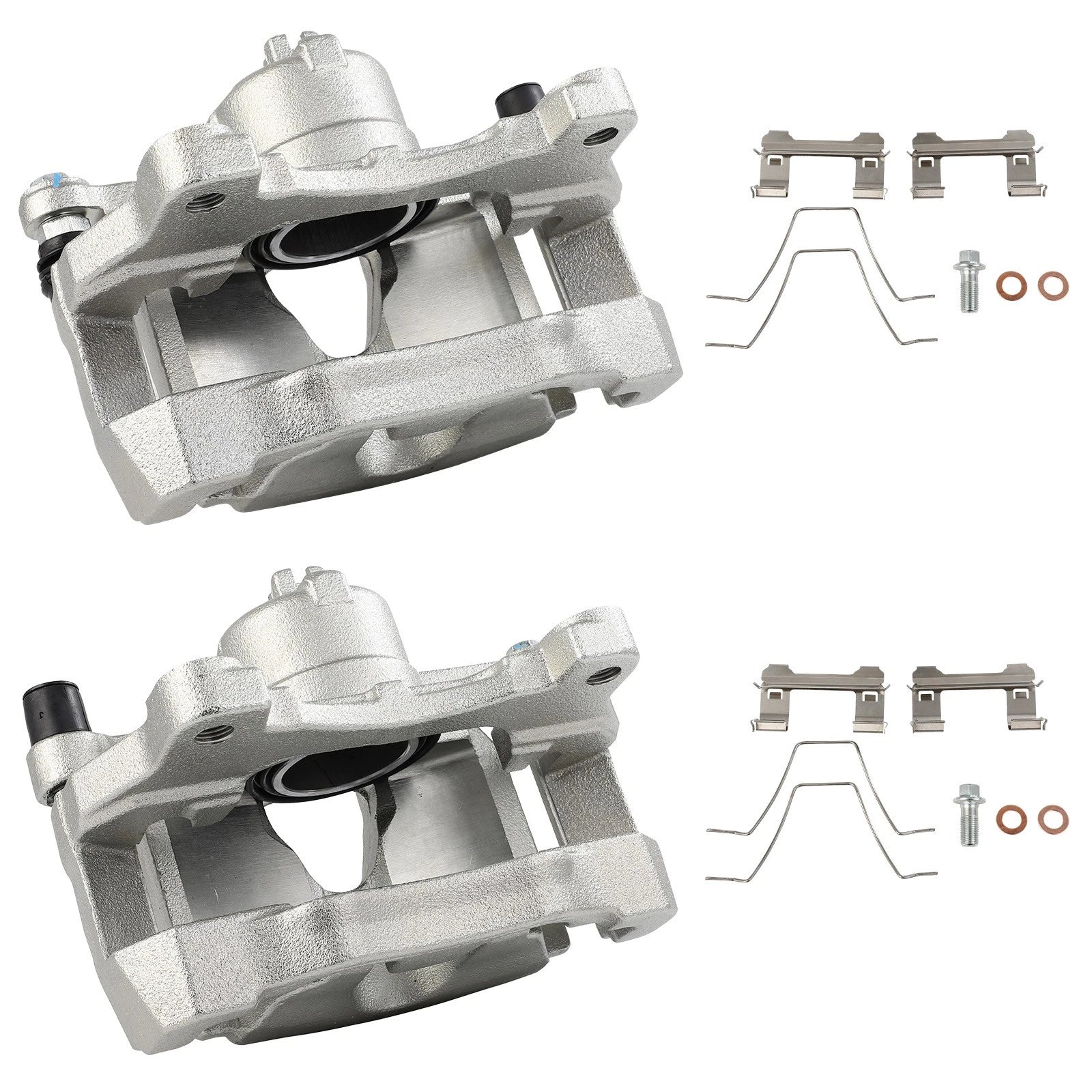 Set of 2 Front Brake Calipers for Infiniti G35, G37