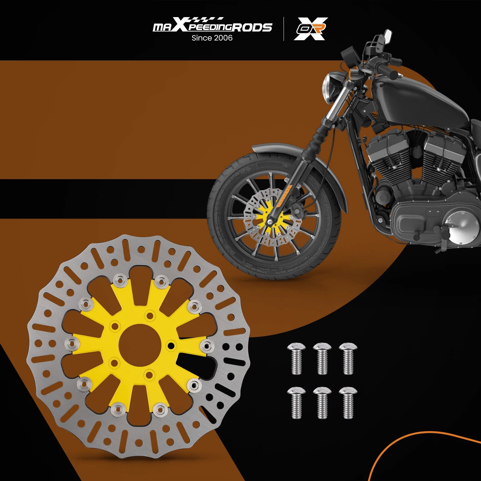 Floating Front Brake Rotor for Harley-Davidson Touring (2008-2019)