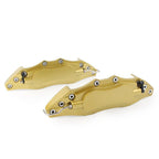 3D Metal Brake Caliper Covers  Large Gold for Universal Car (18''+)