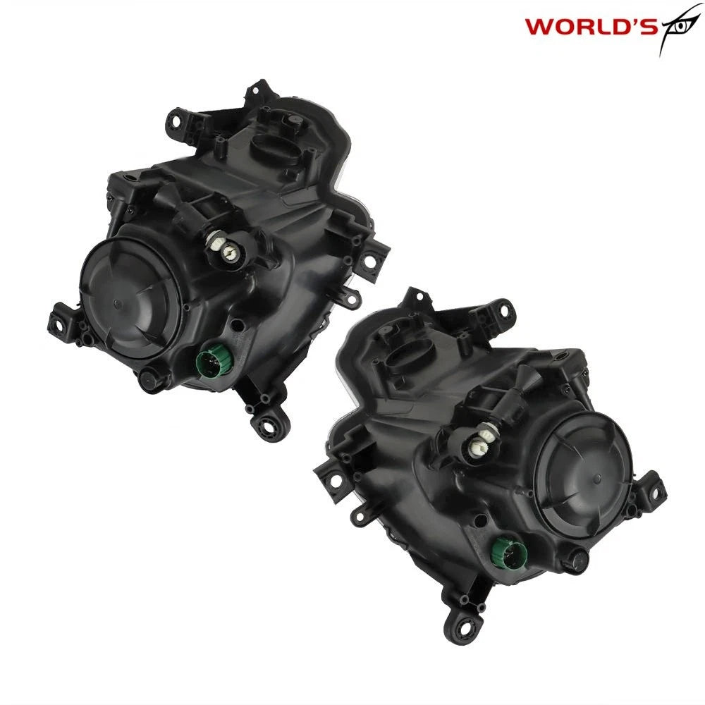 Headlights for Jeep Cherokee (2014–2018) Halogen Projector Black