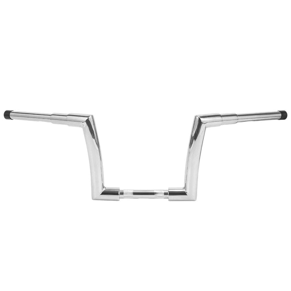 10" Chrome Rise Ape Hanger Handlebar for Harley (Fits )