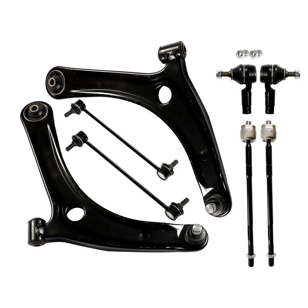 Set of 8 Front Control Arm Ball Joint Suspension Kit for Lancer Outlander (2007–2013)