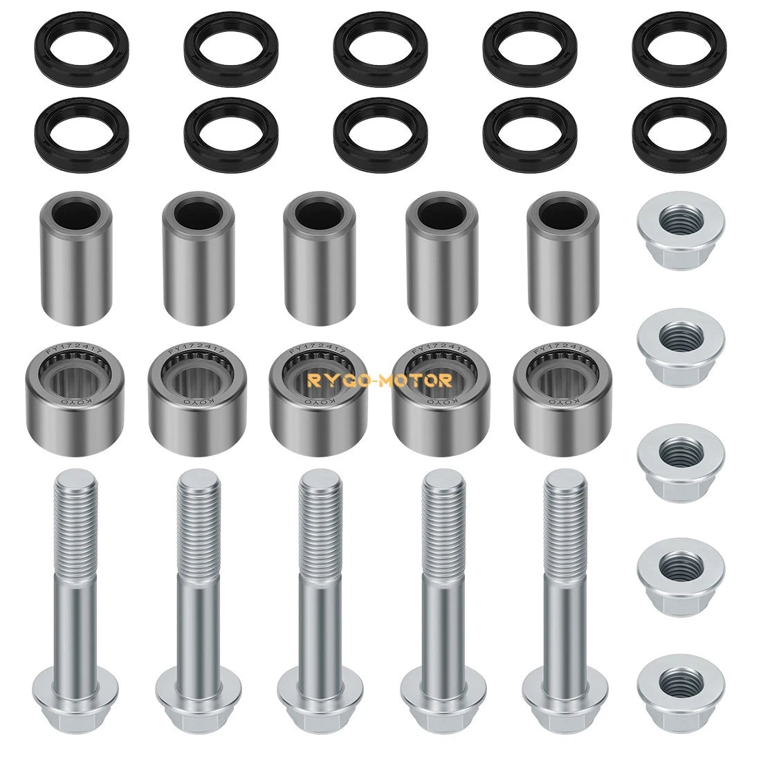 Swing Arm Linkage Bearing Kit & Bolts for Honda Sportrax 400 TRX400X EX (2004–2009)