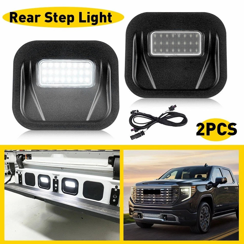 MultiPro Tailgate Step Light for GMC Sierra, Chevy Silverado (2019–2025)
