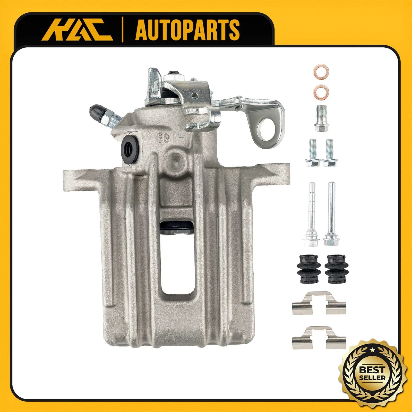 Rear Left Disc Brake Caliper for Audi TT VW Golf Jetta Beetle (2000–2000)