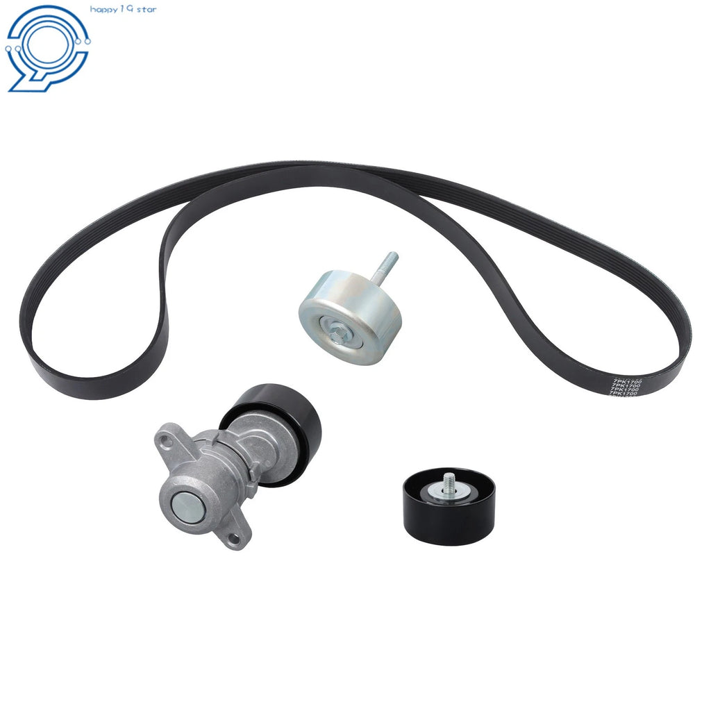 Serpentine Belt Tensioner Pulley Kit for Maxima Murano Altima (2007–2015)