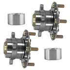 4X Front Rear Wheel Bearing Hubs for Honda Civic HF DX LX Acura ILX (2013–2014)