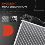 Radiator for Chevrolet Aveo/Aveo5, Pontiac G3 (2009–2011)