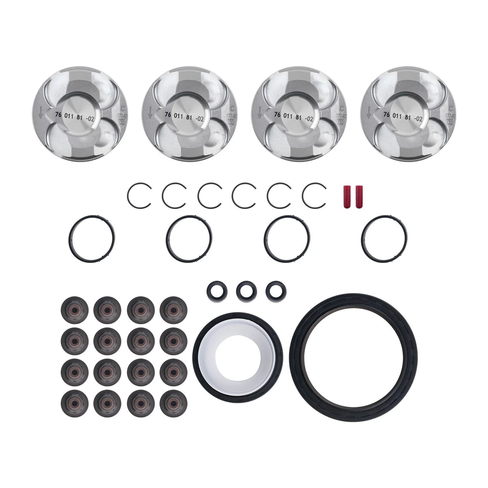 Piston Rings Bearings Gasket Set for BMW Mini 1.6T N13 N18 (2010–2015)