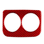 Red Rear Water Cup Holder Panel Cover Trim for Subaru WRX STI (2015-2021)