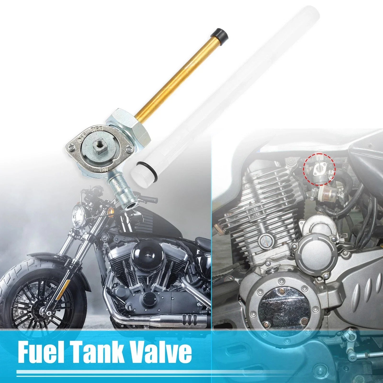 Motorcycle Fuel Valve Petcock for Honda CB1 NSR250 (1988-1996)
