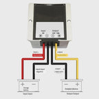 DC 6V to 12V Step Up Converter 10A 120W for Car Boat Marine Systems