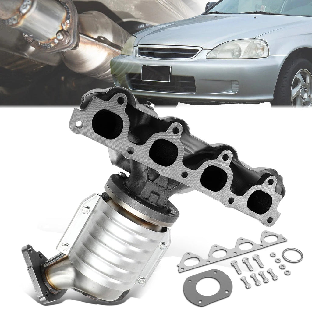 Catalytic Converter Manifold for Honda Civic/Del Sol (1996–2000) D16Y7