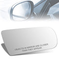 Side View Door Mirror Glass for Pontiac Sunbird Corsica (1988–1996) Convex