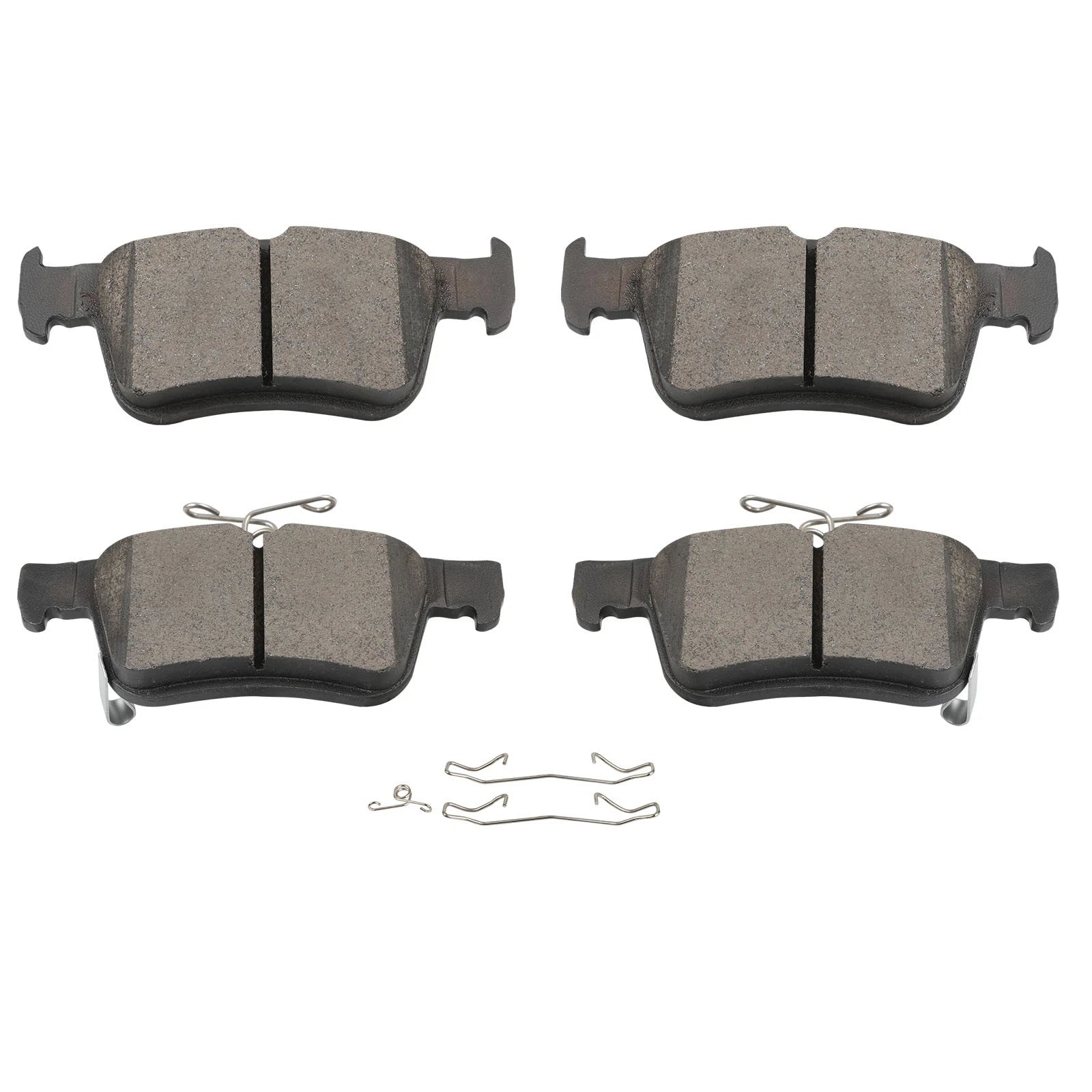 2X Rear Ceramic Brake Pads w/ Hardware for Acura RDX (2019–2021)