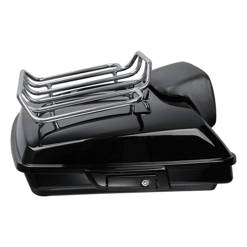 Razor Trunk Backrest Pad & Mount Rack for Harley Touring Road King (2014–2026)