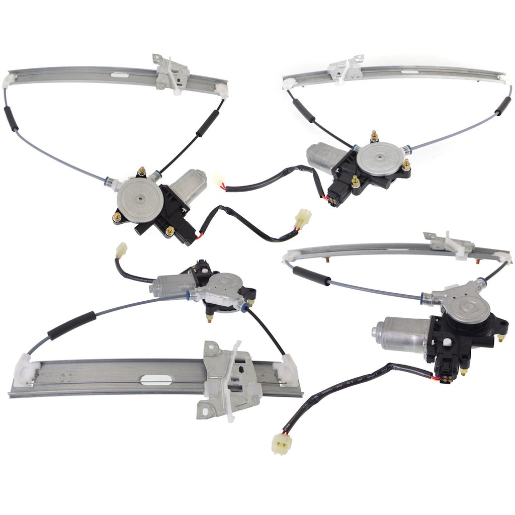 Set of 4 Window Regulators for Ford Escape (2008–2012)