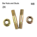 Bar Nuts & Bar Studs Bolts for BaumrAg SX62 (62cc)