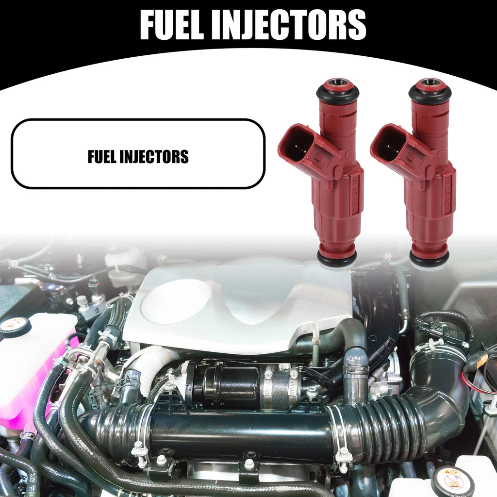 Set of 4 Fuel Injectors for Dodge Ram 1500 5.2L V8 (2000–2001)