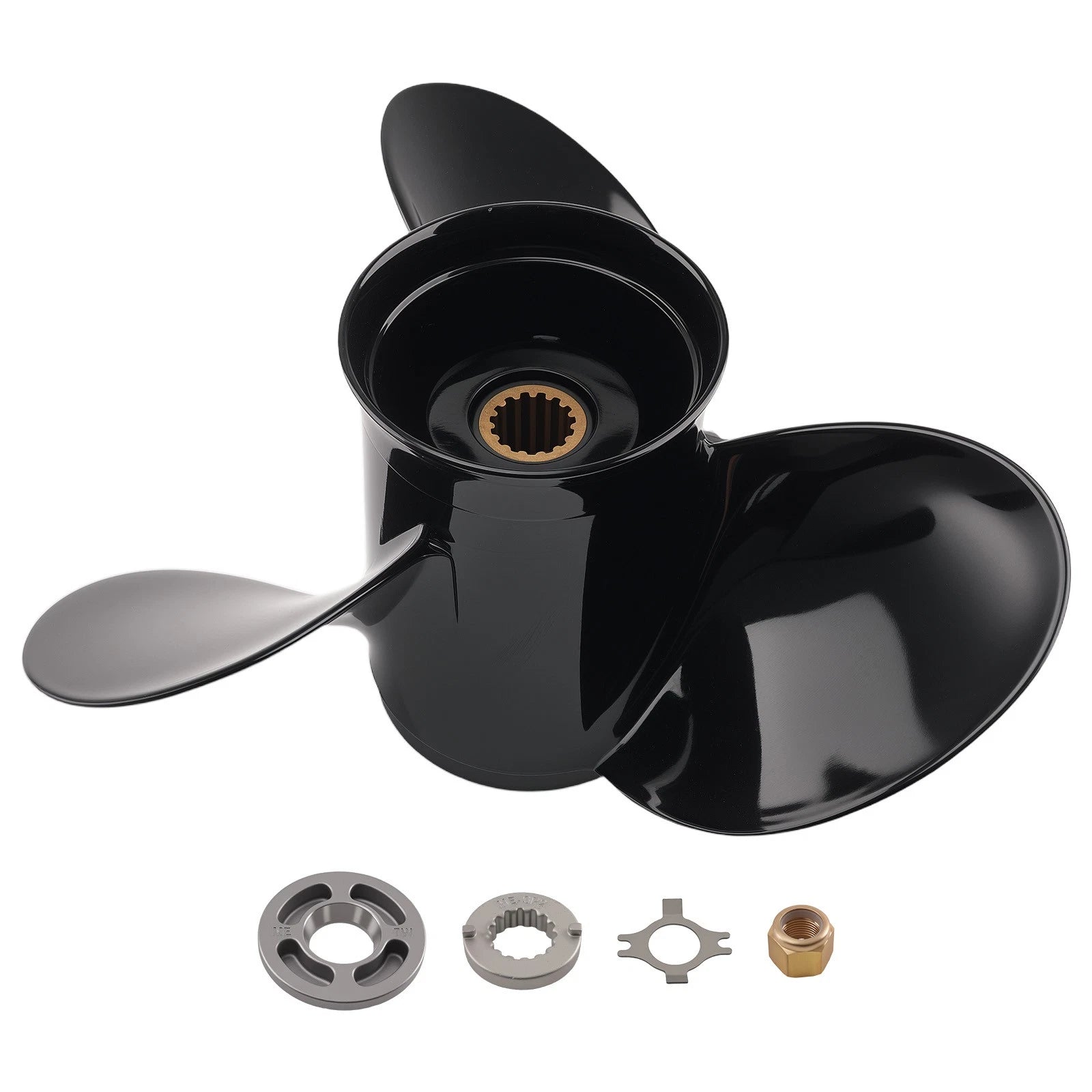 3 Blade Propeller for Mercury 70-125HP (12 3/4x21, 15 Spline, 48-77348A45)