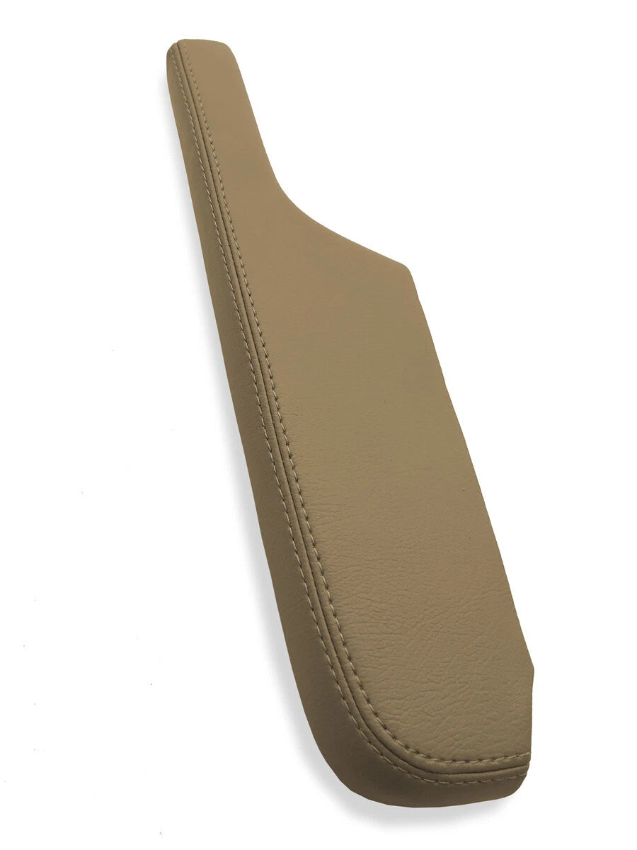 2X Front Door Panel Armrest Covers Leather for Honda Odyssey (2005–2010) Beige