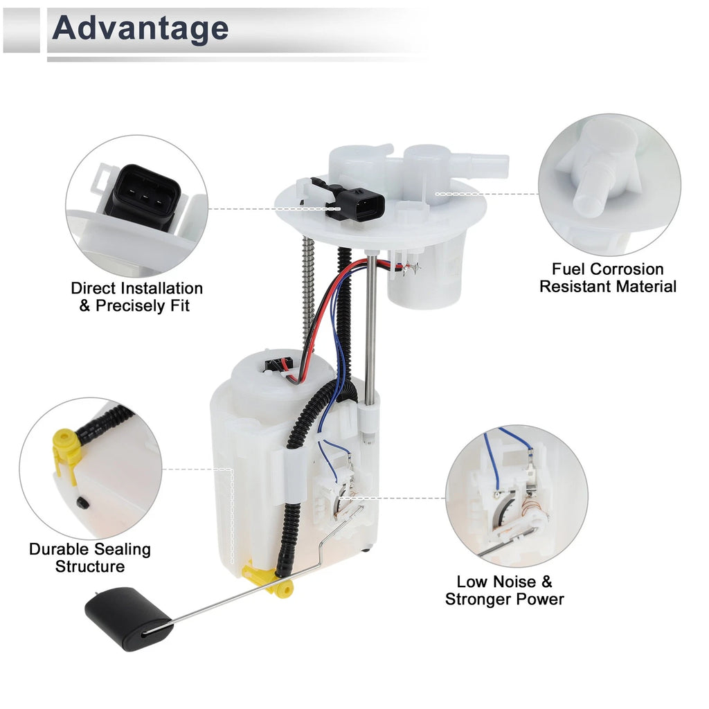 Electric Fuel Pump Assembly for Kia Soul (2016–2019) L4 1.6L 2.0L 31110B2501
