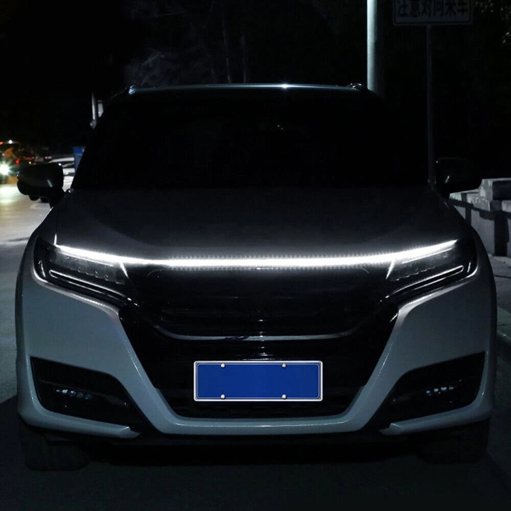 12V LED Daytime Running Light Strip for Universal Cars (180cm)