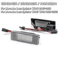 2X Rear License Plate LED Light for Mercedes Benz Sprinter W906 (2007–2018)