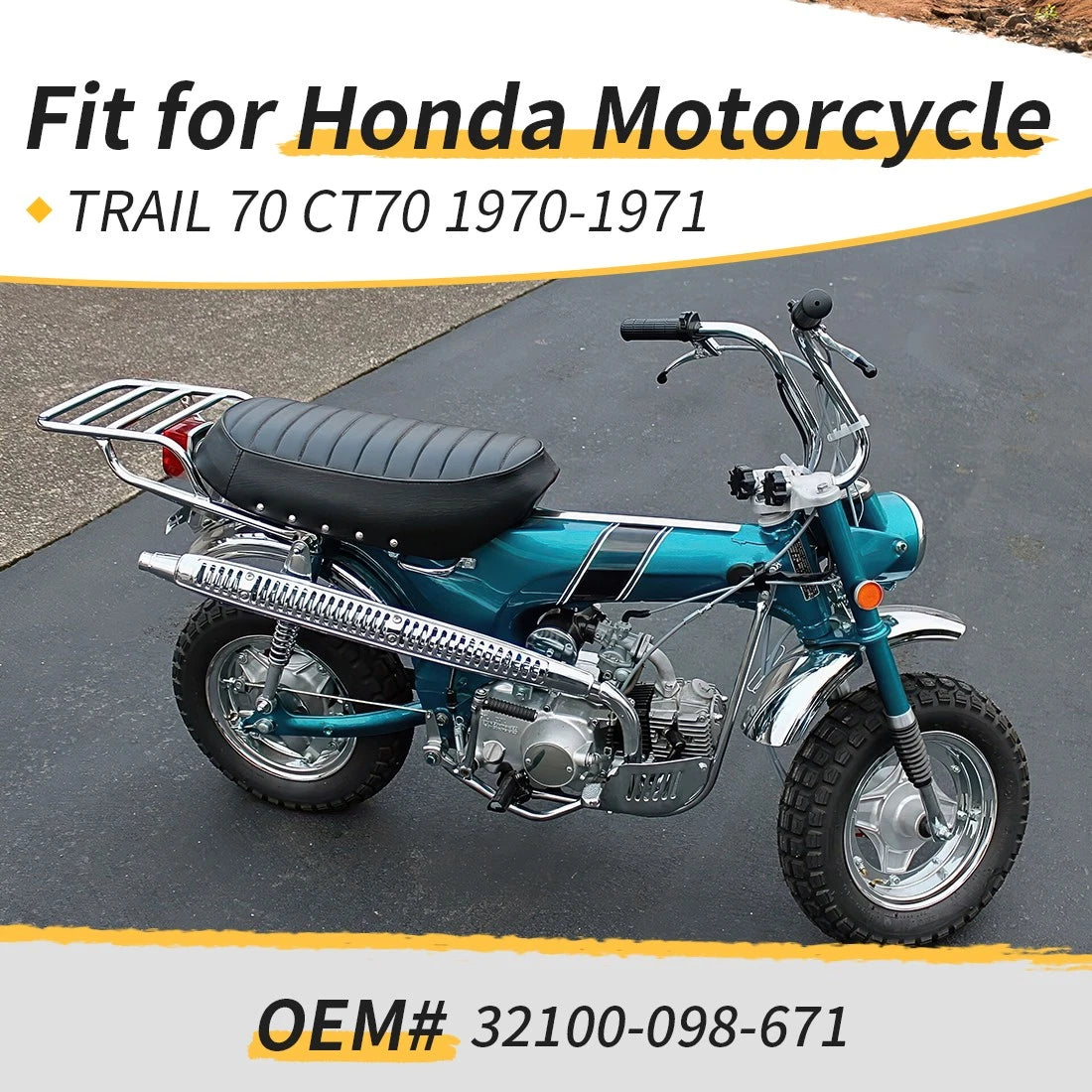 Wire Harness for Honda CT70 (1970–1971)