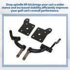 6'' Drop Spindle Lift Kit for EZGO TXT Gas/Electric (2001.5–2008.5)