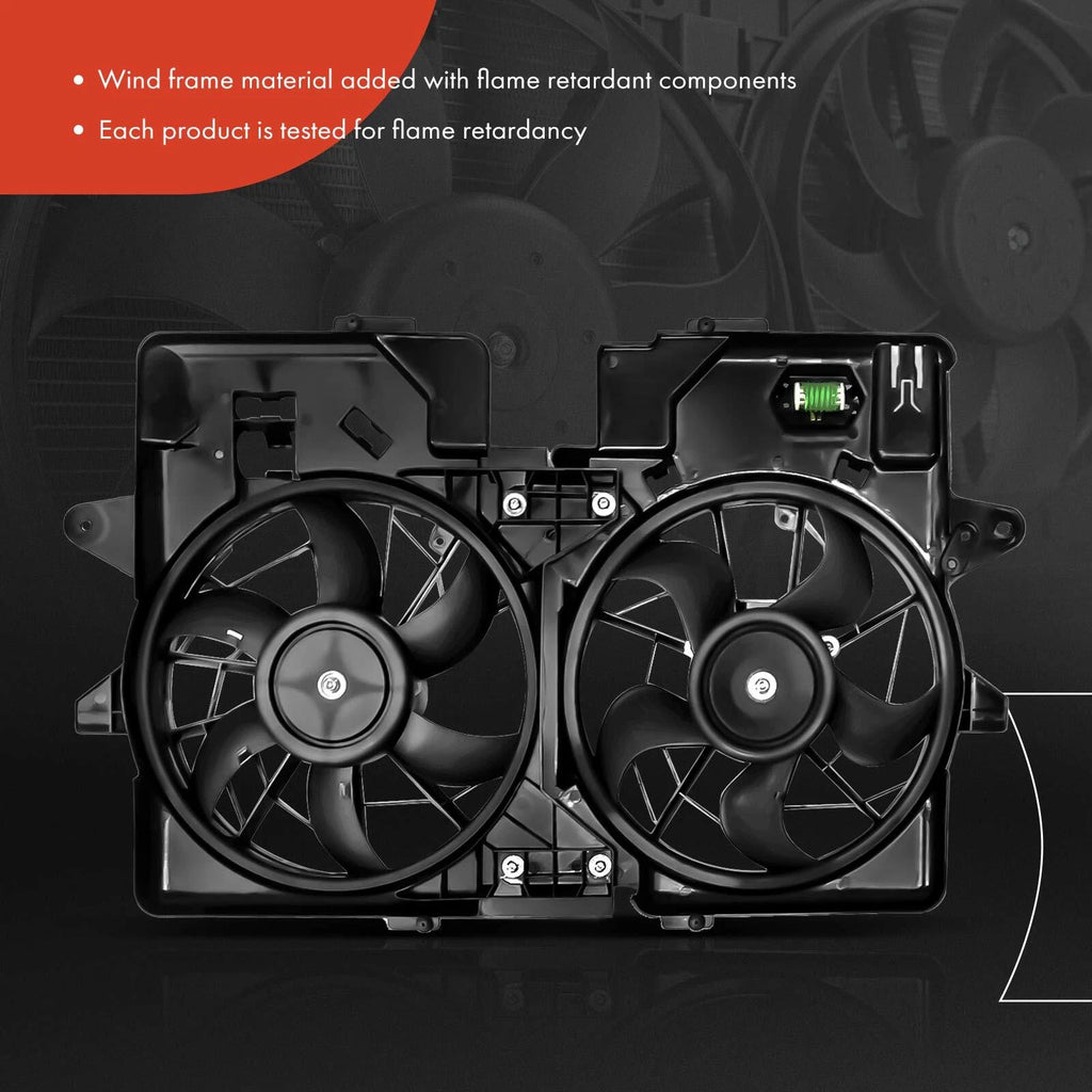 Dual Cooling Fan Assembly for Ford Escape (2001–2004) Mazda Tribute