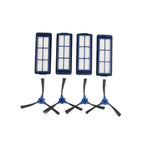 8PC Set Side Brush & Filter for Robovac G10 Hybrid