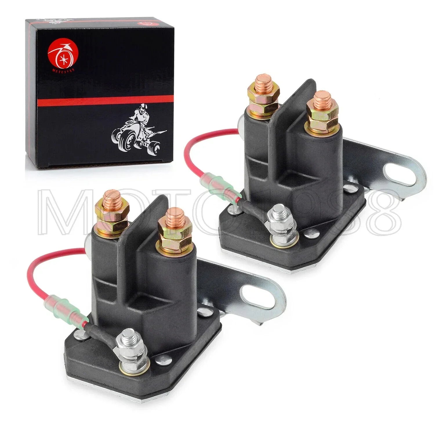 2 x Starter Solenoid Relay for Polaris Xplorer 400 4x4/Xplorer 400L(1995-2002)