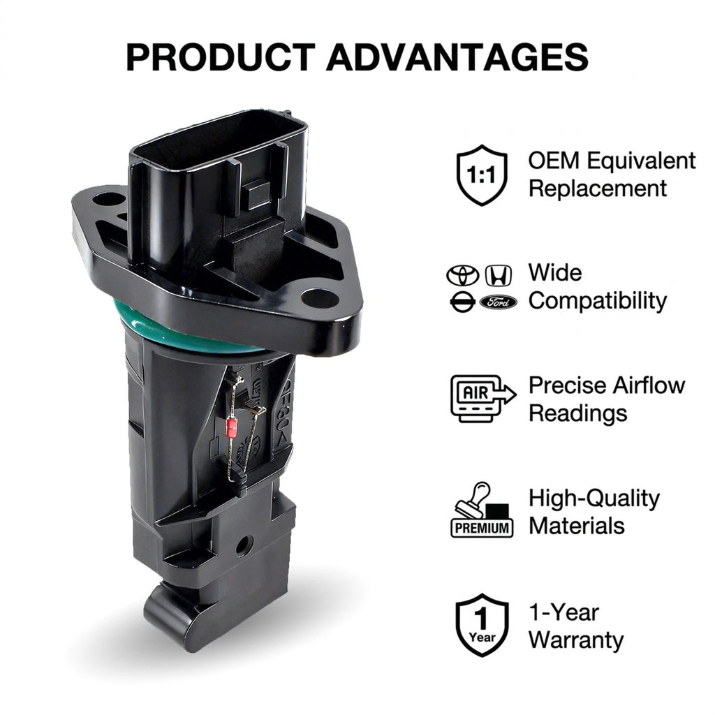 Mass Air Flow Sensor MAF for Nissan Maxima Infiniti G35 (2004–2008) 22680-6N201