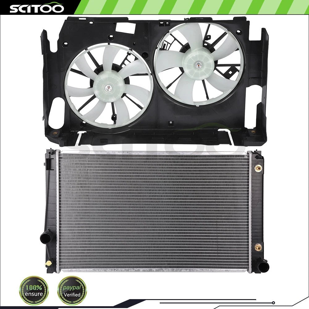 Radiator and Cooling Fan Kit for Toyota RAV4 (2006–2012)