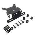 Rear License Plate Holder Frame Bracket with Light for Suzuki SV650 (2016–2021)